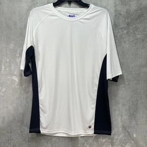 Beach Bros. Colorblock White/Black Side Panel Shor